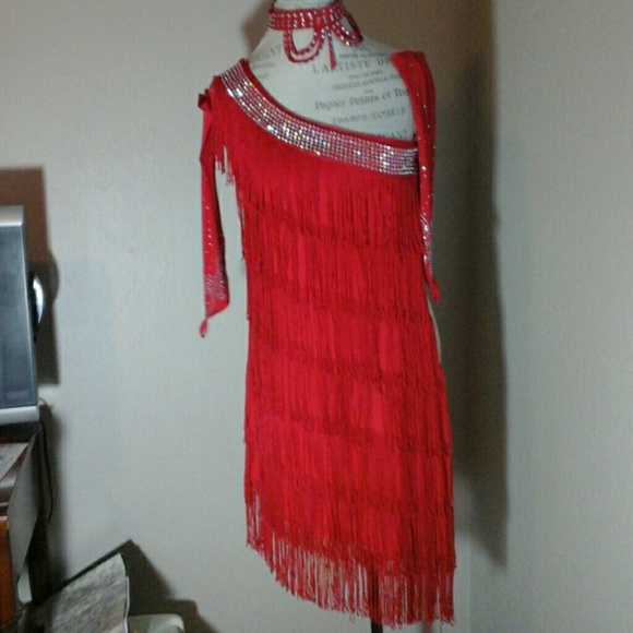 Dresses & Skirts - One Shoulder Professional Dance Dress